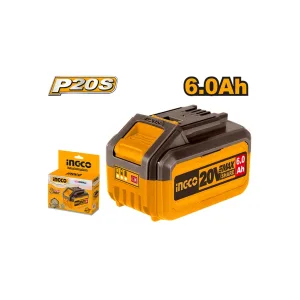 Li-Ion აკუმულატორი 20V-6Ah (FBLI2060)